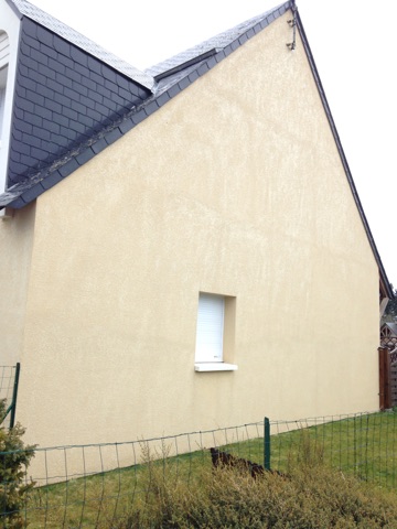 traitement puis peinture mur extérieur